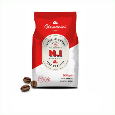 Giovannini Nr1 koffiebonen 500 gram - 