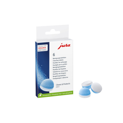 Jura reinigingstabletten 3 in 1  | 6 stuks -
