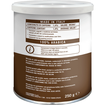 Costadoro 100% Arabica Filterkoffie 250 gram - 