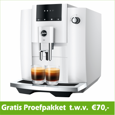JURA E4 Piano White (EA) -