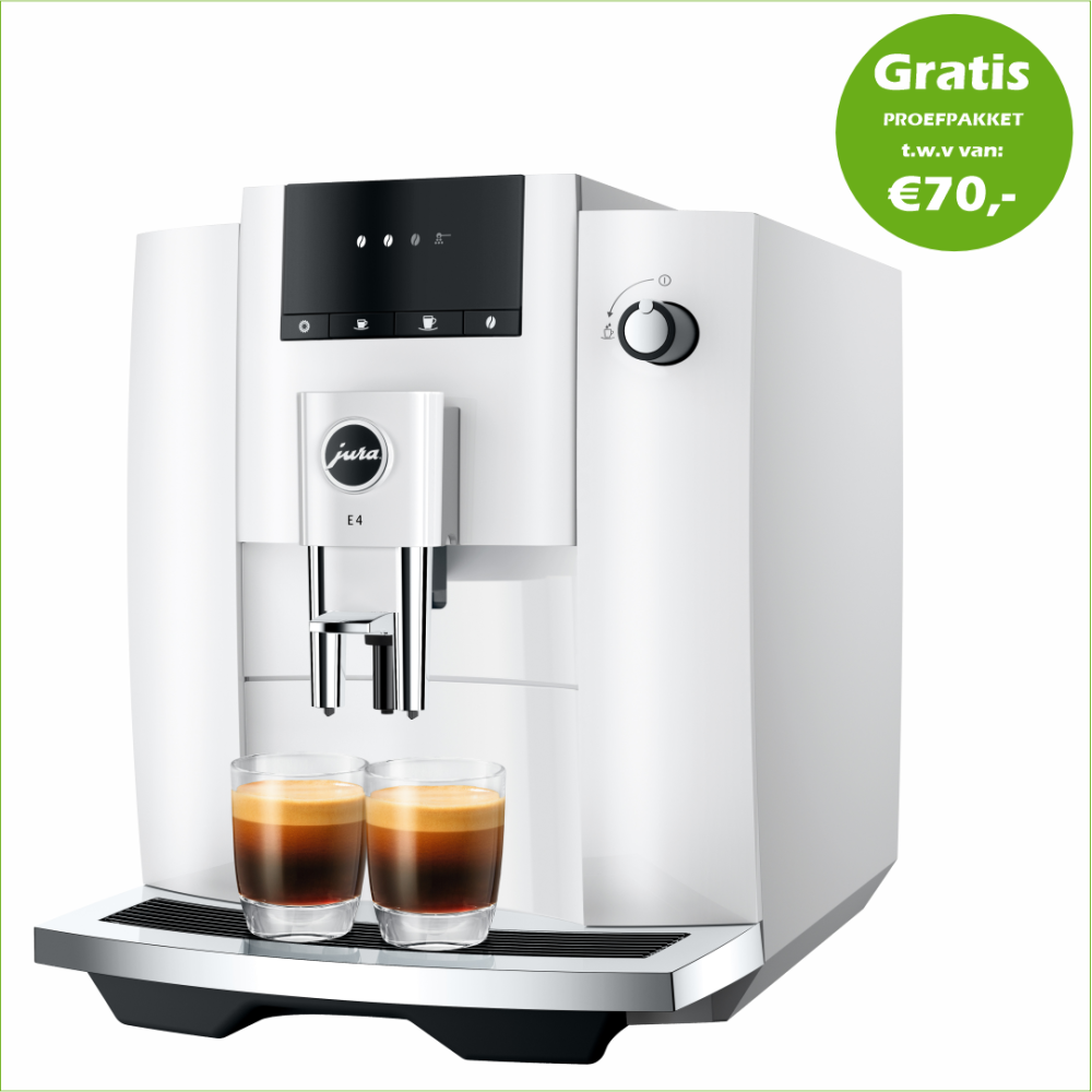 JURA E4 Piano White (EA) -