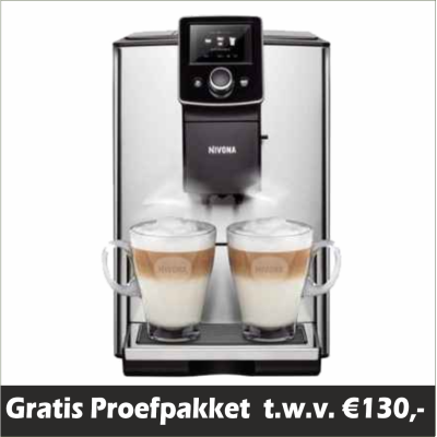 Nivona 825 Gratis Proefpakket 130,- -