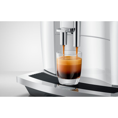 JURA E8 Piano White (EC) + Gratis proefpakket - 