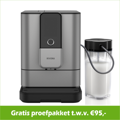 Nivona 8 Grijs titanium Gratis proefpakket 55,- - 