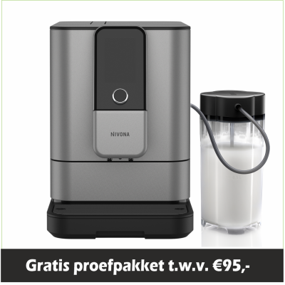 Nivona 8 Grijs titanium Gratis proefpakket 55,- - 