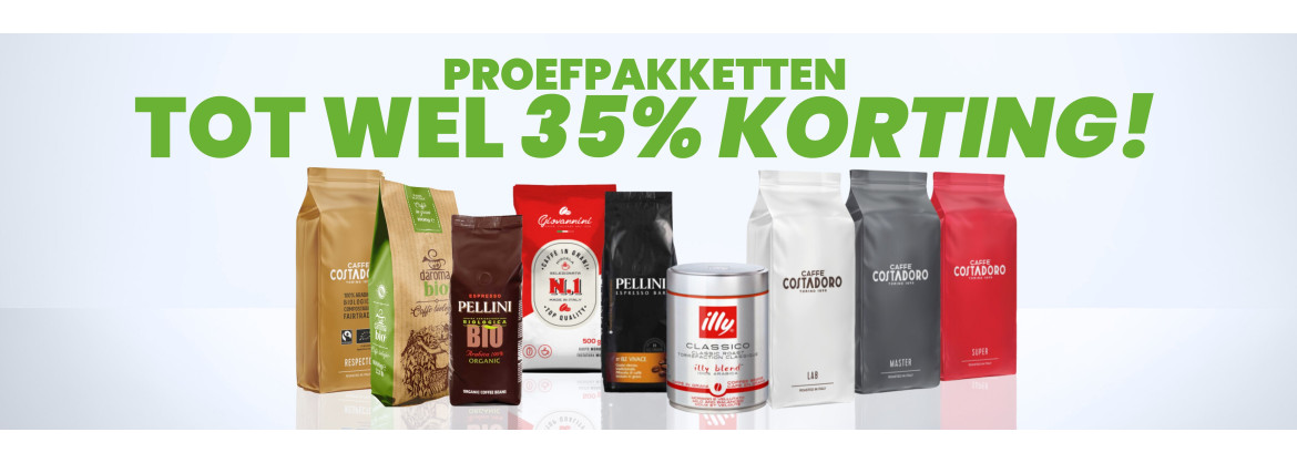 Koffiebonen Proefpakket kopen? | Koffie-loods.nl